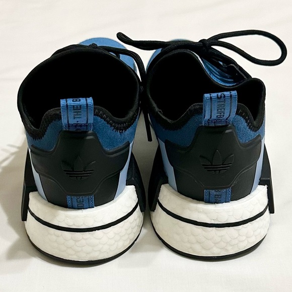Adidas NMD R1 x Pharrell Focus Blue/Core Black/Ambient Sky Athletic Shoes - US 6 - Picture 7 of 17